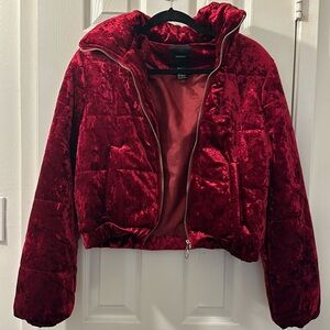 Red jacket for woman